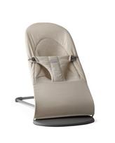 Vaikiška supama kėdutė BABYBJORN Balance Soft, smėlio pilka, trikotažas