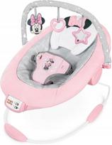 Supamas vibruojantis gultukas su muzika ir 3 žaisliukais Bright Starts Minnie Mouse