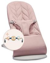 Vaikiškas BABYBJÖRN gultukas Petal Quilt, rožinės spalvos, su žaislu Googly Eyes Pastels