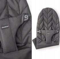 Vaikiška antklodė BABYBJORN PETAL, Bliss Woven, antracito pilka