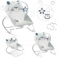Vibruojantis pilkas supamasis gultas