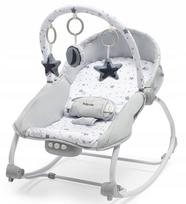 Vibruojantis gultukas kūdikiui Baby Mix, žalia su žvaigždutėmis