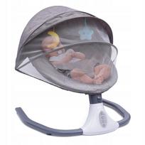 Elektrinis kūdikių supynės, 0–18 mėn., iki 20 kg, 4 supimo režimai, Bluetooth, nuotolinio valdymo pultelis
