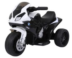 Vaikiškas elektrinis triratis BMW S1000 RR, juodas