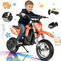 Vaikiškas elektrinis motociklas HillMiles MileRocket 1, 300W, 25 km/val., 20 km