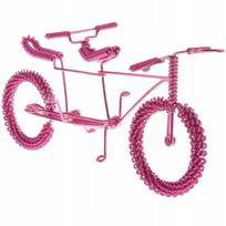 Metalinė rožinė Tandem dekoracija namams ir biurui