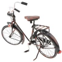 Metalinė 10 colių vaikiško dviračio dekoracija, retro stiliaus žaislas