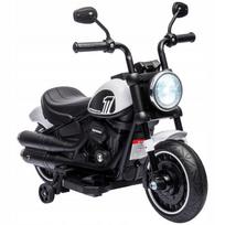 Vaikiškas elektrinis motociklas, juodas, 1,5–3 metų