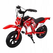 Vaikiškas elektrinis motociklas C6, 160W, 8-16 km/h, raudonas