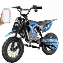 Vaikiškas elektrinis motociklas iscooter A14, 500 W, 187 Wh