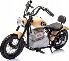 Vaikiškas elektrinis motociklas 36V, 350W, pripučiami ratai