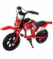 Vaikiškas elektrinis motociklas JKING C6, 300W, 12 km/val., 2600mAh, 12" ratai