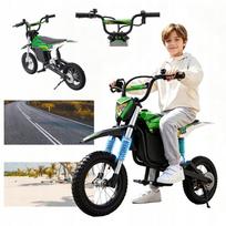 Vaikiškas elektrinis motociklas iScooter A12, 350W, 12'', 36V 4.5Ah, iki 25 km/h, 20 km
