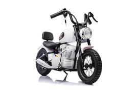 Elektrinis motociklas vaikams A9902, 36V, baltas