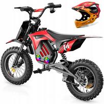 Vaikiškas elektrinis motociklas iScooter A14, 500 W, 36 V, iki 22 km, 27 km/val.