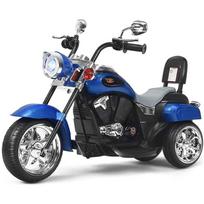 Vaikiškas elektrinis motociklas B0DYJSFFDQ, mėlynas, 2,5–3 km/val.