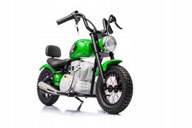 Vaikiškas elektrinis motociklas A9902 36V, žalias
