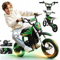 Vaikiškas elektrinis motociklas ISCOOTER A12, 350 W, 36V 4,5Ah, iki 25 km/h, 20 km, 12" ratai