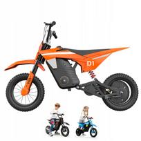 Vaikiškas elektrinis motociklas 300W, 25 km/val., 36V 4Ah, 12" ratlaižiai