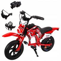Vaikiškas elektrinis motociklas JKING C6, 200W, 16 km/h, 25.2V, 2600mAh, LED