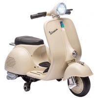 Vaikiškas elektrinis motociklas AIYAPLAY 6V, VESPA stiliaus, 3–5 km/val.
