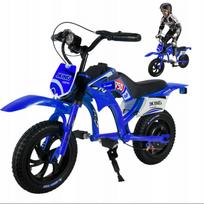 Vaikiškas elektrinis motociklas JKING C6, 200W, 12 colių ratai, LED žibintai