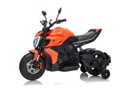 Vaikiškas elektrinis motociklas Bentley Ducati Diavel V4 XMX656, oranžinis