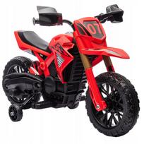 Vaikiškas elektrinis motociklas AIYAPLAY, 6V, raudonas, 3–8 m.
