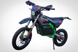 Elektrinis motociklas 3000W 72V 32Ah Keymoto, 17/14 colių ratai, ličio baterija, LED žibintai