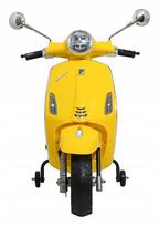 Motoroleris Vespa ROMA, geltonas