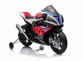 Variklis BMW HP4 Race elektromobilio modeliui su EVA ratais ir minkšta sėdyne