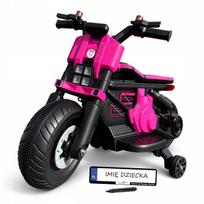 Vaikiškas elektrinis motociklas su garsais ir LED žibintais