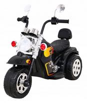 Vaikiškas elektrinis motociklas Hot Chopper, juodas