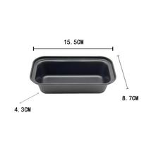 Nonstick Baking Bread Loaf Pan Carbon Steel Toast Bread Pan Tin Kitchen Rectangle Bakeware for Brownies Meatloaf Baking Tools 1PC gray
