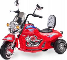 Vaikiškas elektrinis motociklas Toyz Rebel, raudonas