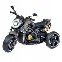 Vaikiškas elektrinis motociklas Babymix CALABRE, juodas