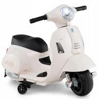 Vaikiškas elektrinis paspirtukas Vespa, baltas (R93)