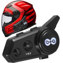 Motociklininkų interkomas Y8 Mesh, iki 8 vartotojų, BT5.4
