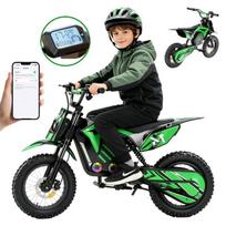 Vaikiškas elektrinis motociklas iScooter A14, 36V, 500W, 5,2Ah, 27 km