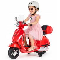 Vaikiškas elektrinis paspirtukas Vespa su MAXI bagažine