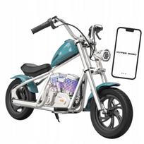 Elektrinis motociklas Hyper Gogo Cruiser 12 Plus, mėlynas, 16 km/val., su programėle