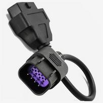 Diagnostinis OBD2 adapteris Polaris ATV, 8 pin, 16 kontaktų, laidinis
