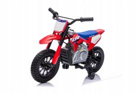 Vaikiškas motociklas Ramiz HONDA CFR450R, raudonas