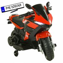 Vaikiškas elektrinis motociklas CHASER su muzikos funkcija ir LED šviesomis