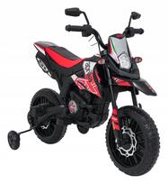 Vaikiškas elektromobilis Aprilia RX, 2x35W, EVA ratai, LED žibintai, garso funkcija