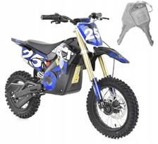 Vaikiškas elektrinis motociklas HECHT 59100, mėlynas