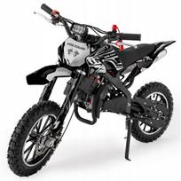 Vaikiškas 49CC benzininis motociklas VOLTOURI, elektrinis užvedimas, LED žibintas, greitis iki 35 km/val.