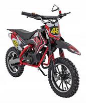 Vaikiškas mini krosinis motociklas RENEGADE 50R, raudonas
