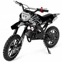 Vaikiškas mini krosinis motociklas 49CC, vidaus degimo variklis, iki 35 km/val.