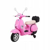 Vaikiškas elektrinis paspirtukas Vespa su pagalbiniais ratukais